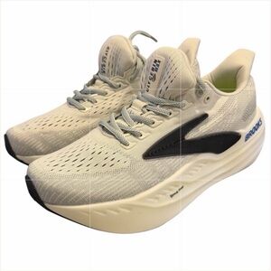 Brooks Men's Neutral Running Shoes in Cream and Black
